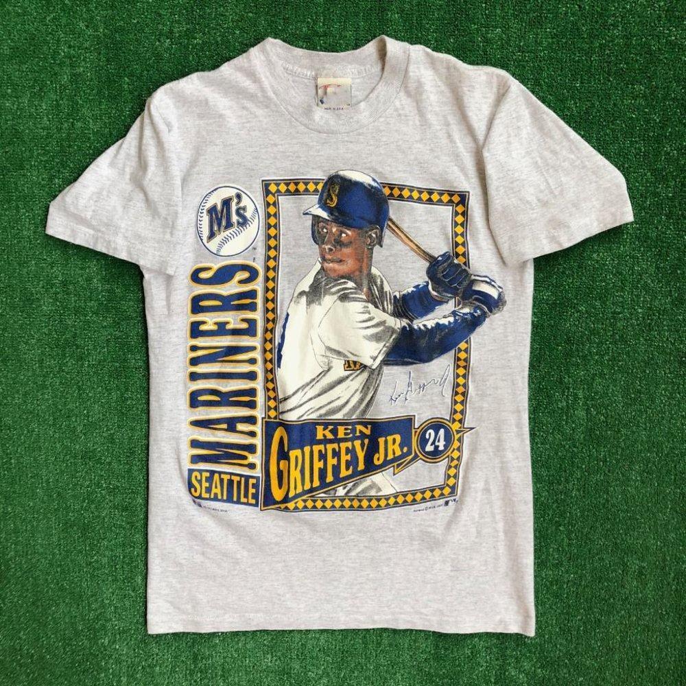 Style Shirt Sweater 1991 Ken Griffey Jr Seattle Mariners Rare